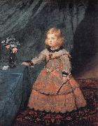 Infanta Margarita Teresa in a pink dress Diego Velazquez